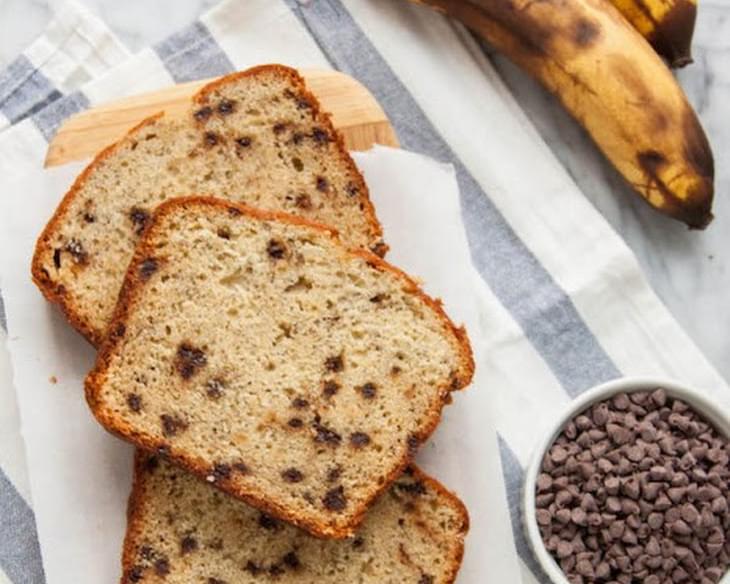 Brown Butter Banana Chocolate Chip Bread