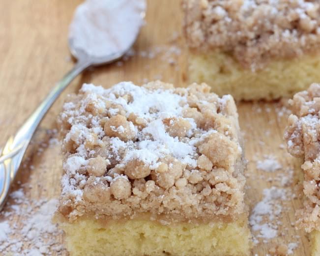 New York Style Crumb Cake