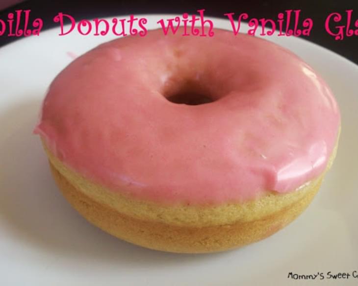 Vanilla Donuts with Vanilla Glaze