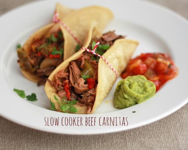 Slow Cooker Beef Carnitas