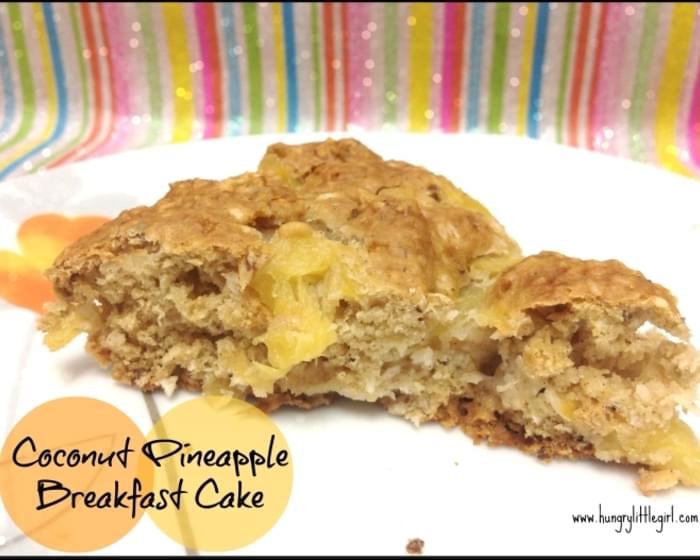 Coconut Pineapple Breakfast Cake