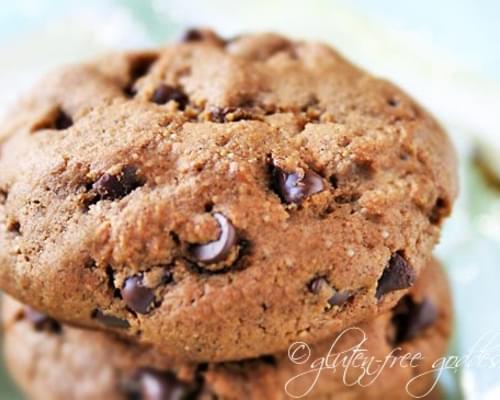 Chocolate Chip Espresso Cookie Recipe- Vegan and Gluten-Free