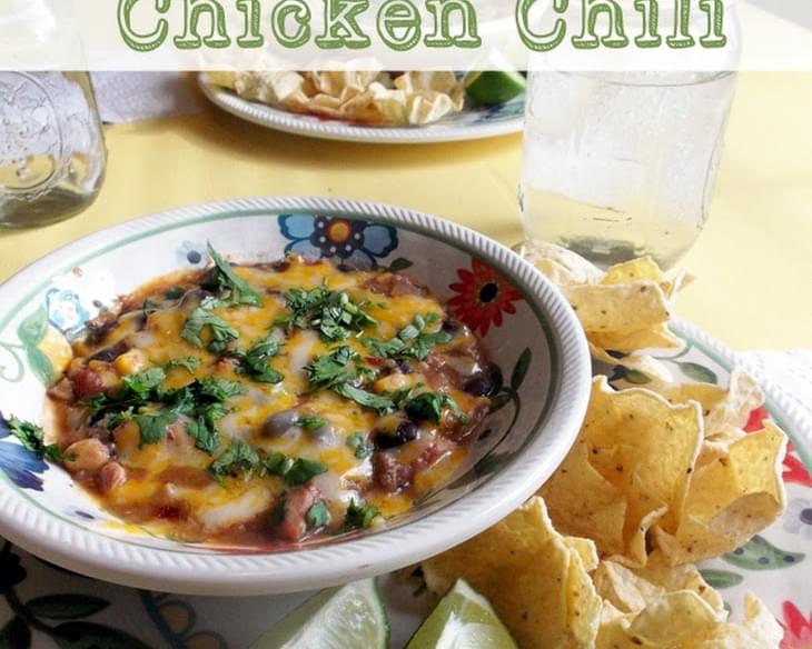 Slow Cooker Mexican Chicken Chili