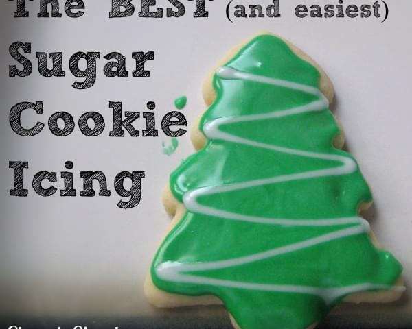 How to Make The Best (and Easiest) Sugar Cookie Icing (Glaze)