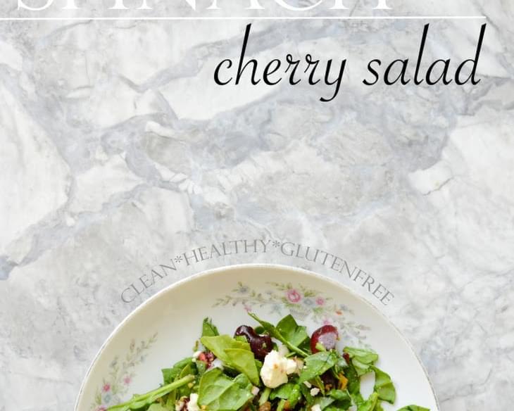 Spinach Cherry Salad