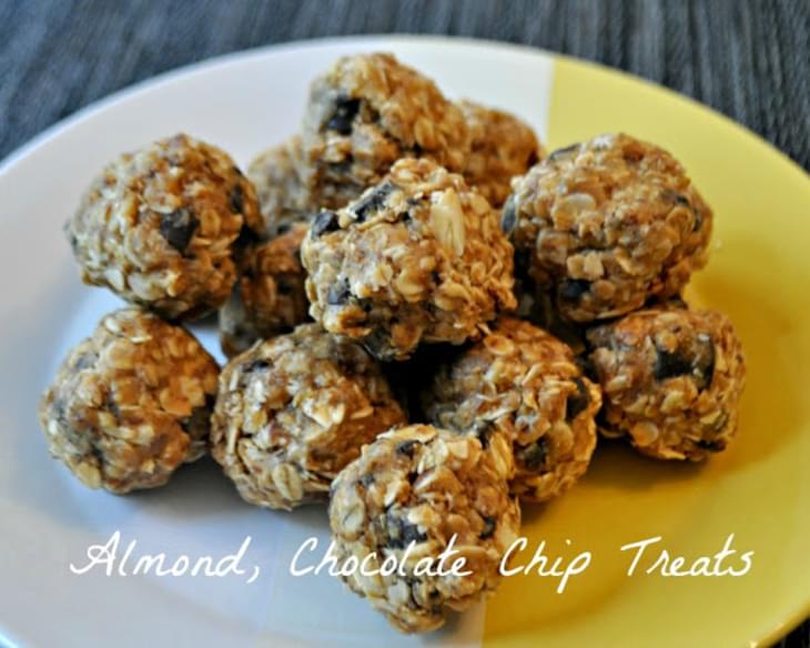 Almond, Chocolate Chip, Oatmeal Treats