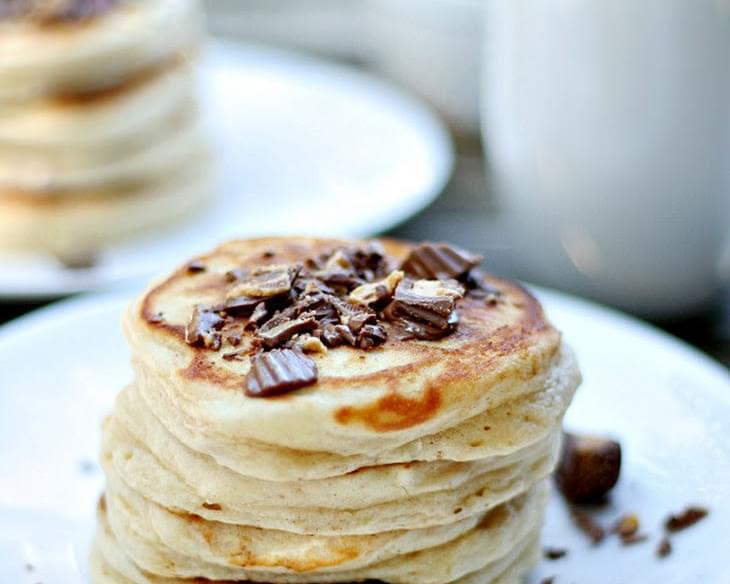 Reese's Peanut Butter Cup Pancakes