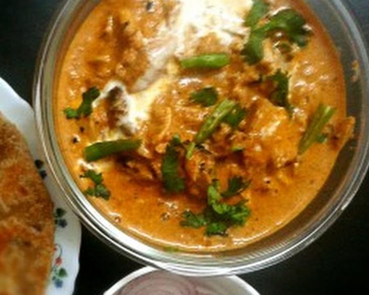 Butter Chicken Recipe Made With Leftover Tandoori Chicken