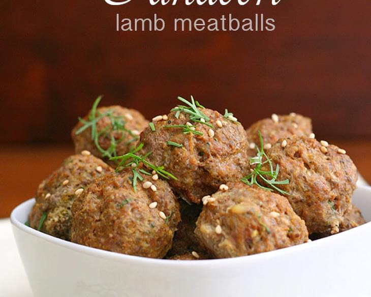 Spicy Tandoori Lamb Meatballs