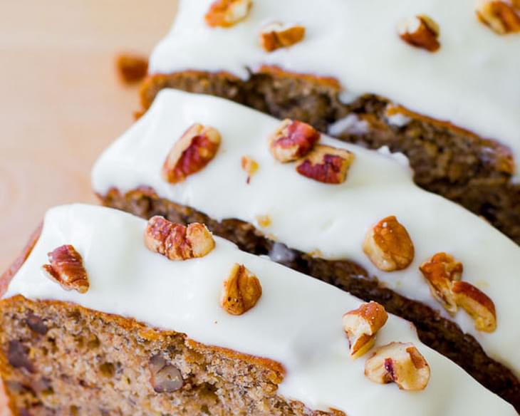 Best-Ever Banana Bread with Cream Cheese Icing