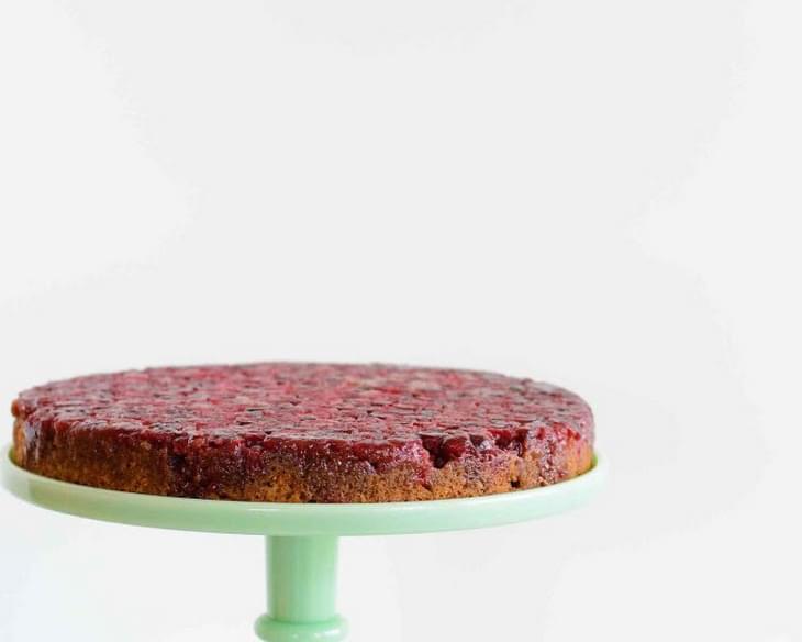 Gluten Free Cranberry Upside Down Cake