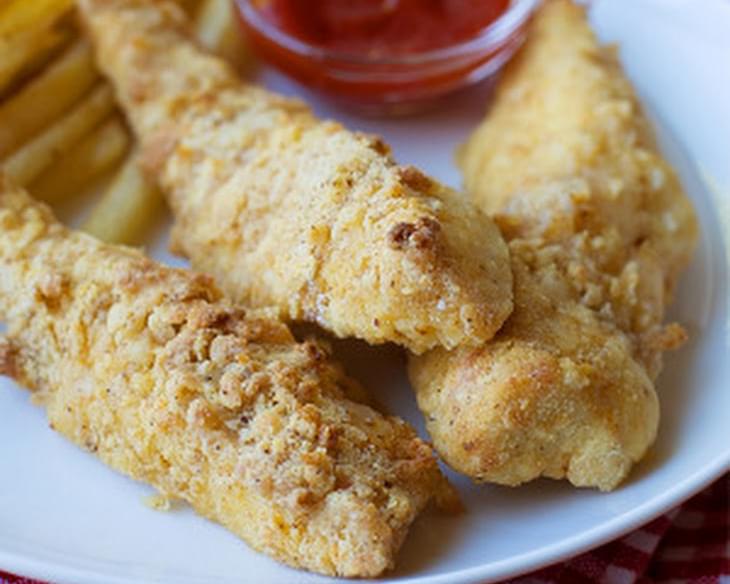 Easy Oven Fried Chicken Strips
