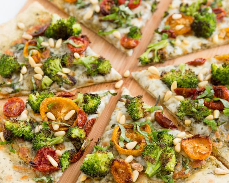 Roasted Broccoli & Sun-Dried Tomato Pizza