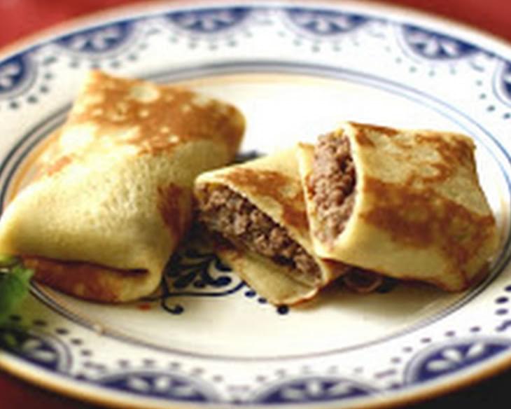 Pancakes with Meat(Clatite cu Carne)