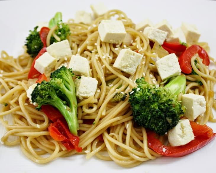 Teriyaki Stir-fry With Noodles And Tofu