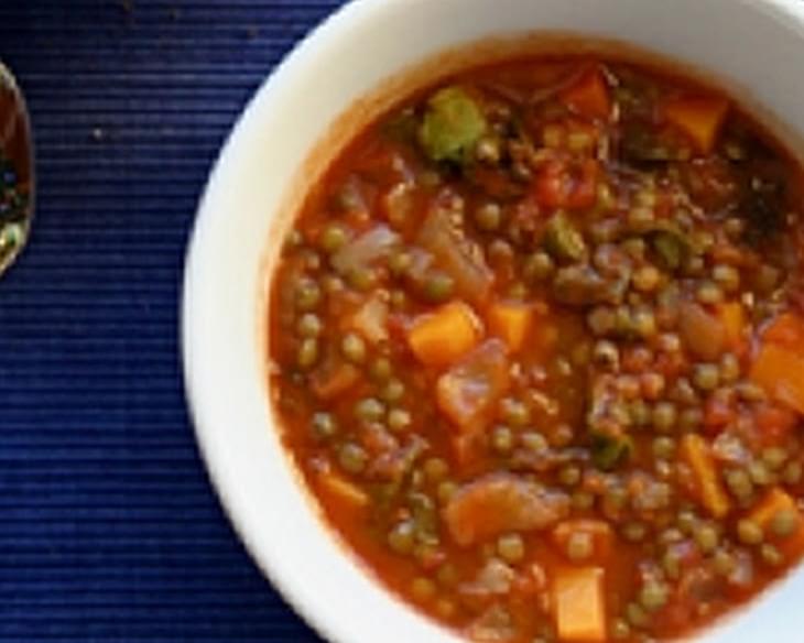 Moroccan Hot Lentil Soup