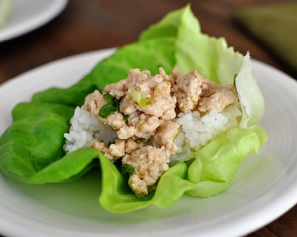 Asian Chicken Lettuce Wraps {Quick and Delish}