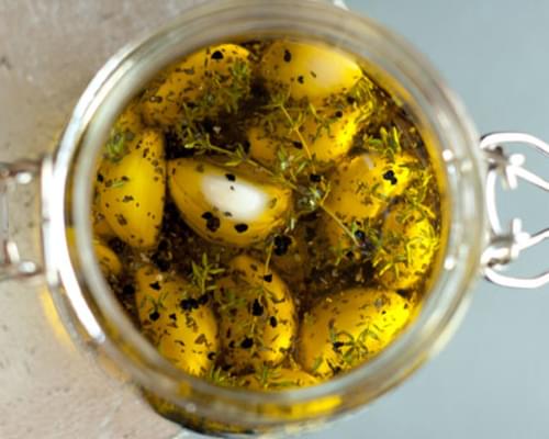 Herb & Spice Marinated Garlic
