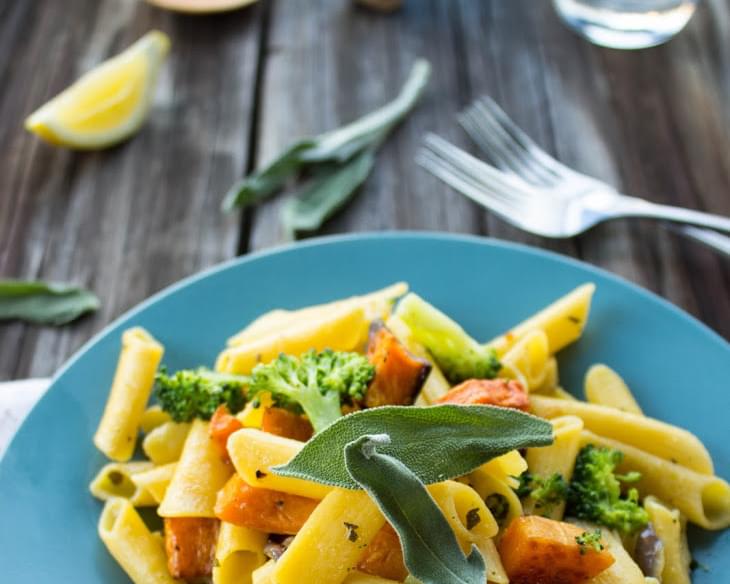 Pasta with Butternut Squash, Sage, and Brown Butter