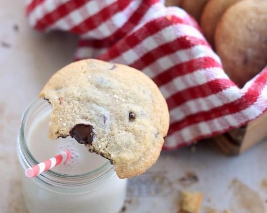 Chocolate Chip Cookies without Baking Soda or Baking Powder