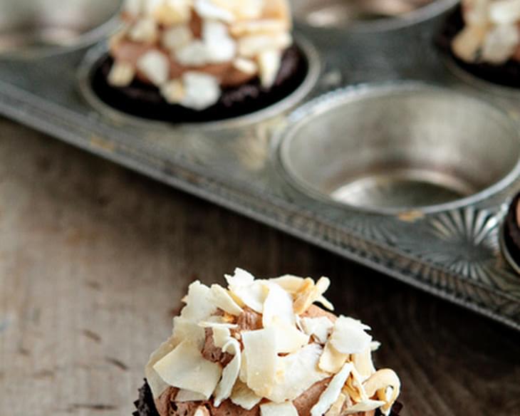 Coconut-Mocha Cupcakes
