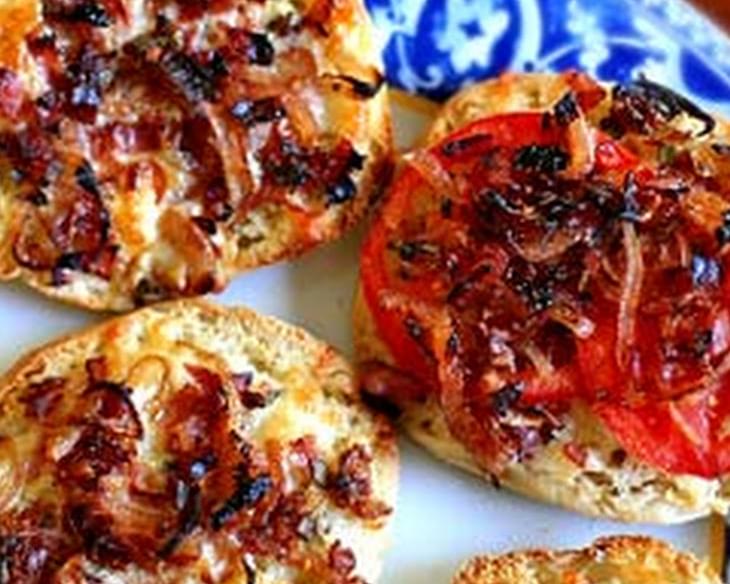Dad's English Muffin Pizzas