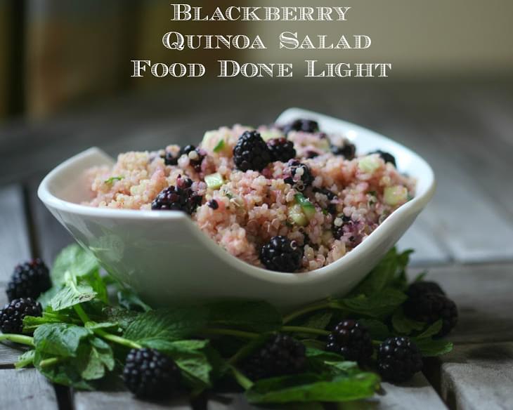 Blackberry Quinoa Salad