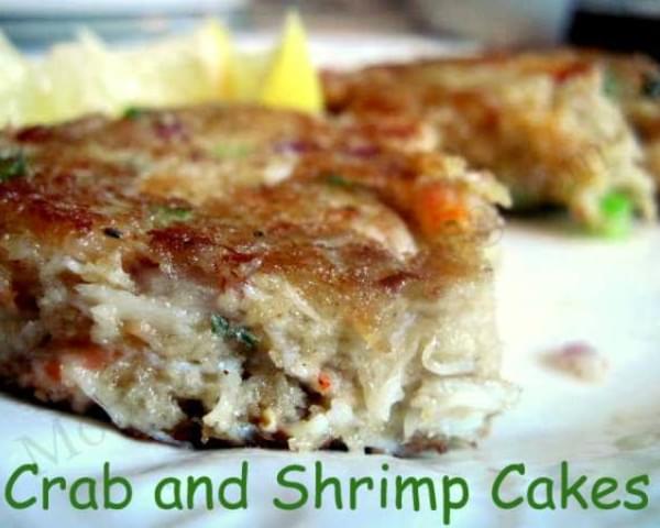 Crab and Shrimp Cakes