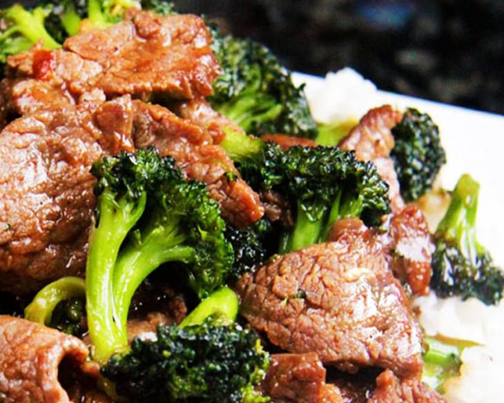 Better Than Takeout! Beef and Broccoli