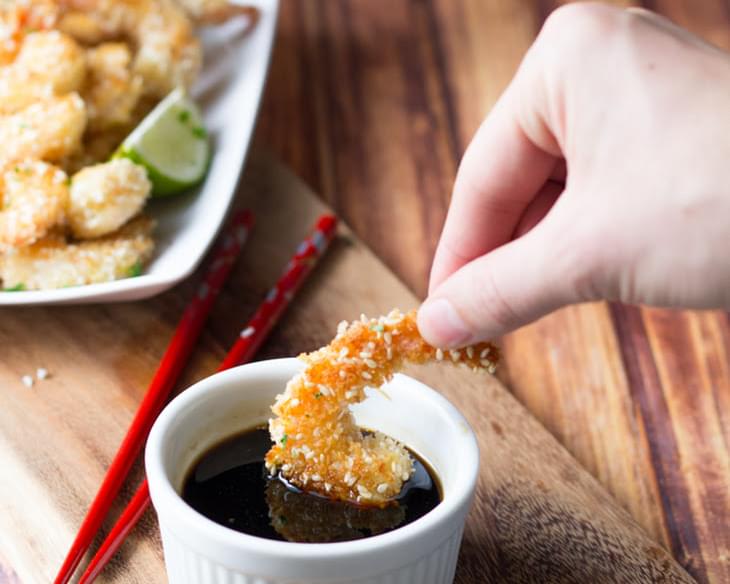 Crispy Sesame Panko Shrimp