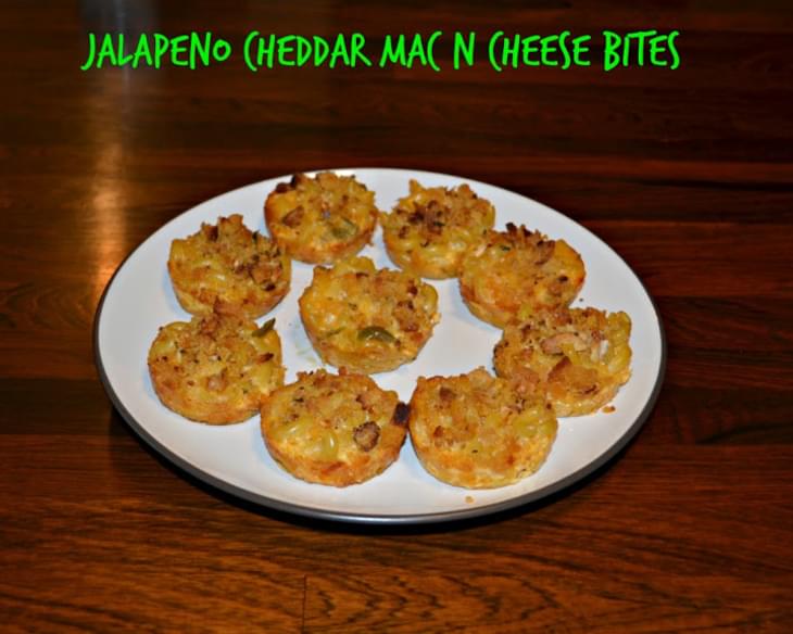 Jalapeno Cheddar Mac N Cheese Bites + Holiday Party Planning