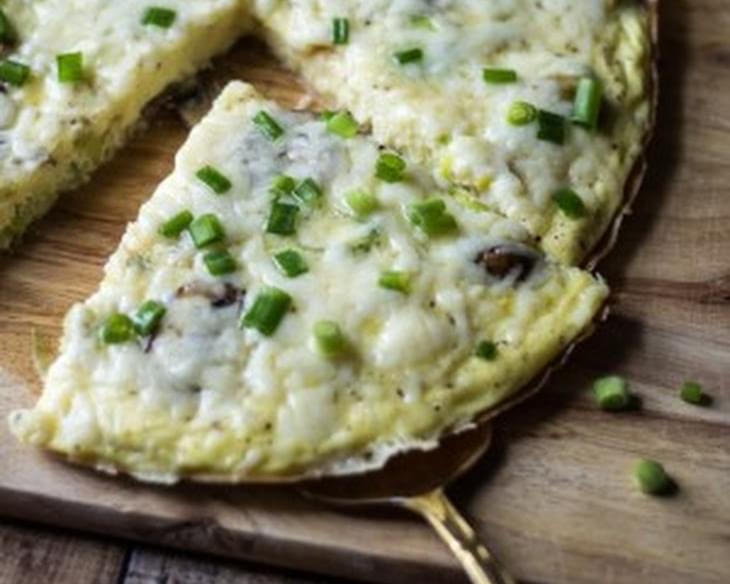 Mushroom Leek Frittata