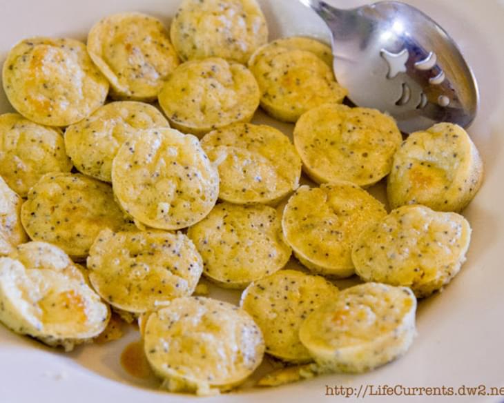 Lemon Poppy Seed Pancake Mini Muffins