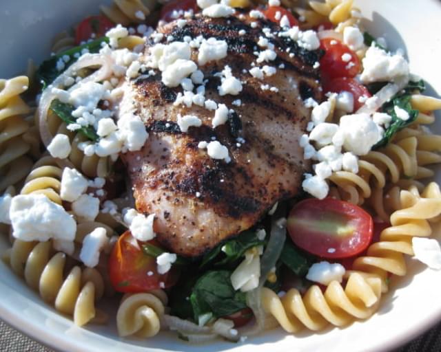 Whole Wheat Pasta Fresca with Chicken