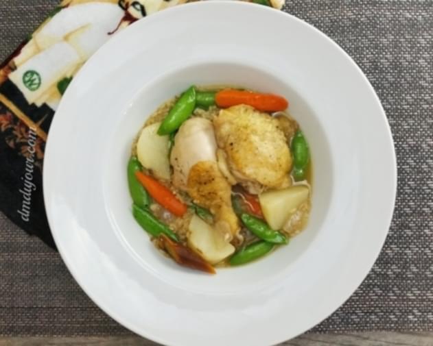 Braised Chicken and Rice Stew