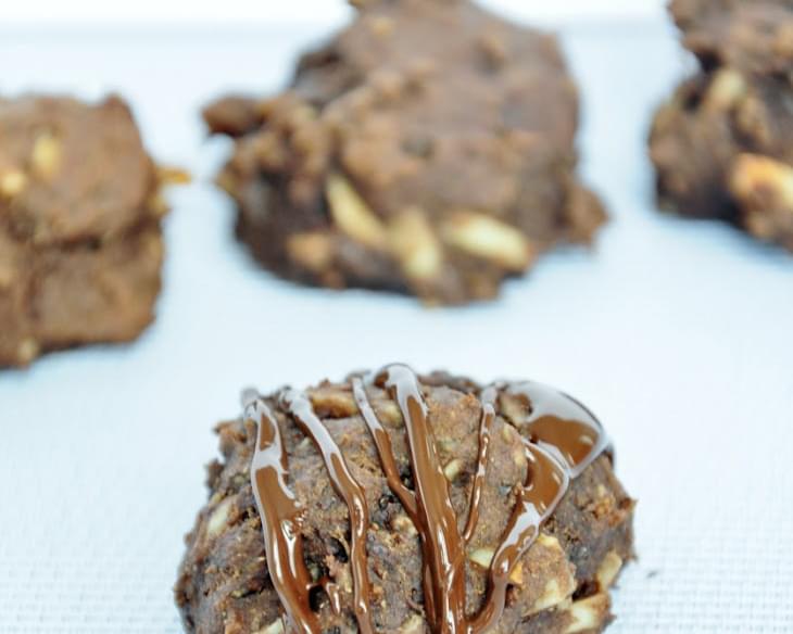 Chocolate Protein Cookies with Flax