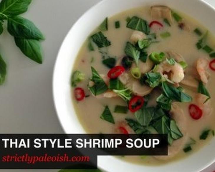 Thai Style Shrimp Soup