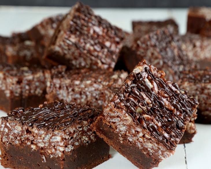 Gluten Free Crunch Brownies