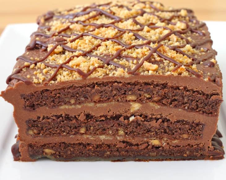 Amazing Chocolate and Peanut Butter Cake