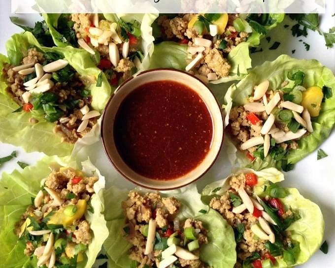 Thai Turkey Lettuce Wraps