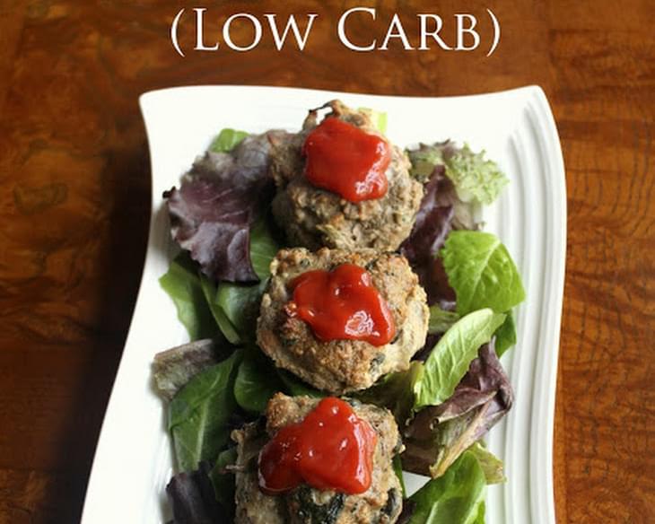 Low Carb Mini Meatloaf in Muffin Tins