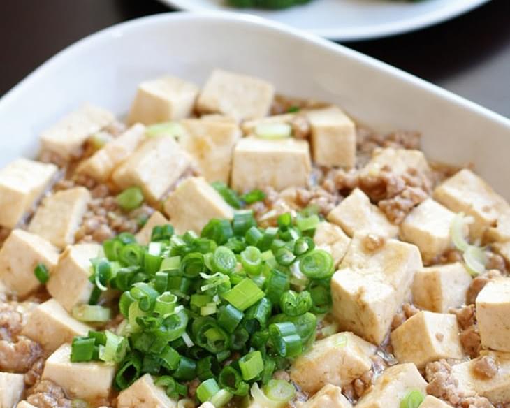Ground Pork and Tofu Stir Fry
