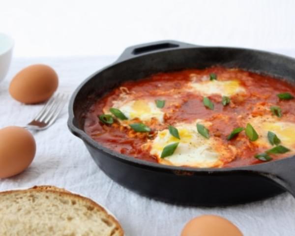 Eggs Poached in Tomato Sauce