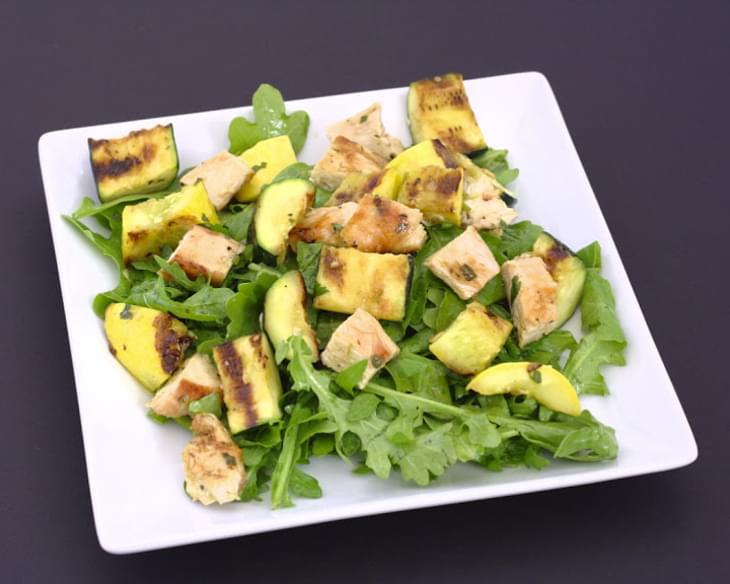 Grilled Chicken and Summer Squash Salad