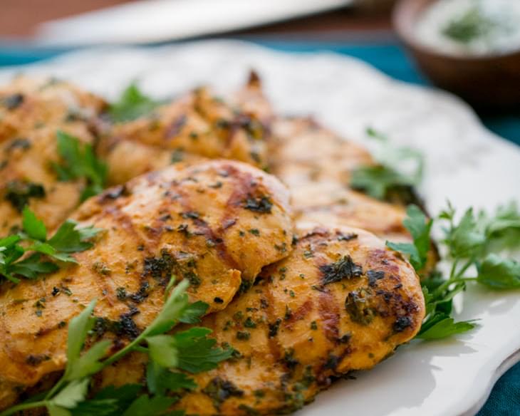 Grilled Moroccan Chicken