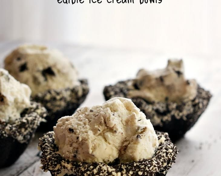 OREO Overload Edible Ice Cream Bowls Recipe #WiltonTreatTeam