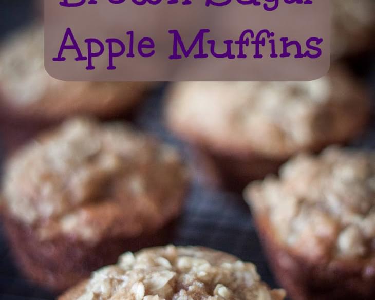 Brown Sugar Apple Muffins