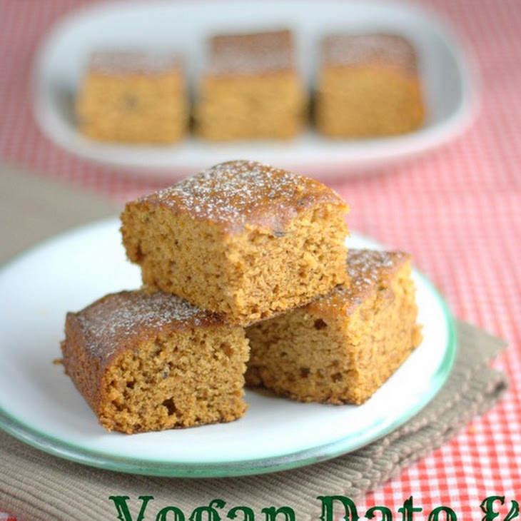Vegan Orange and Date Cake Recipe