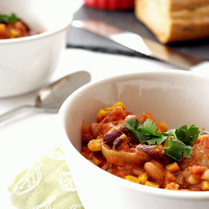 Quick Mixed Bean Chilli Recipe