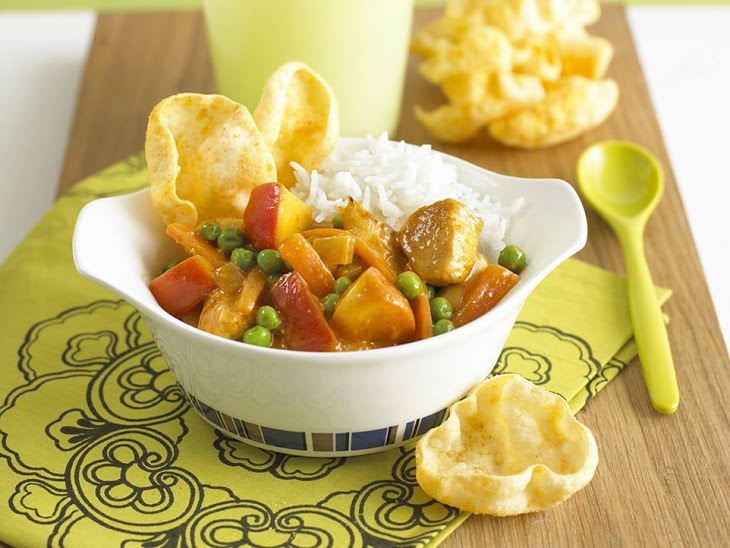 Kids Fruity Chicken Curry Recipe